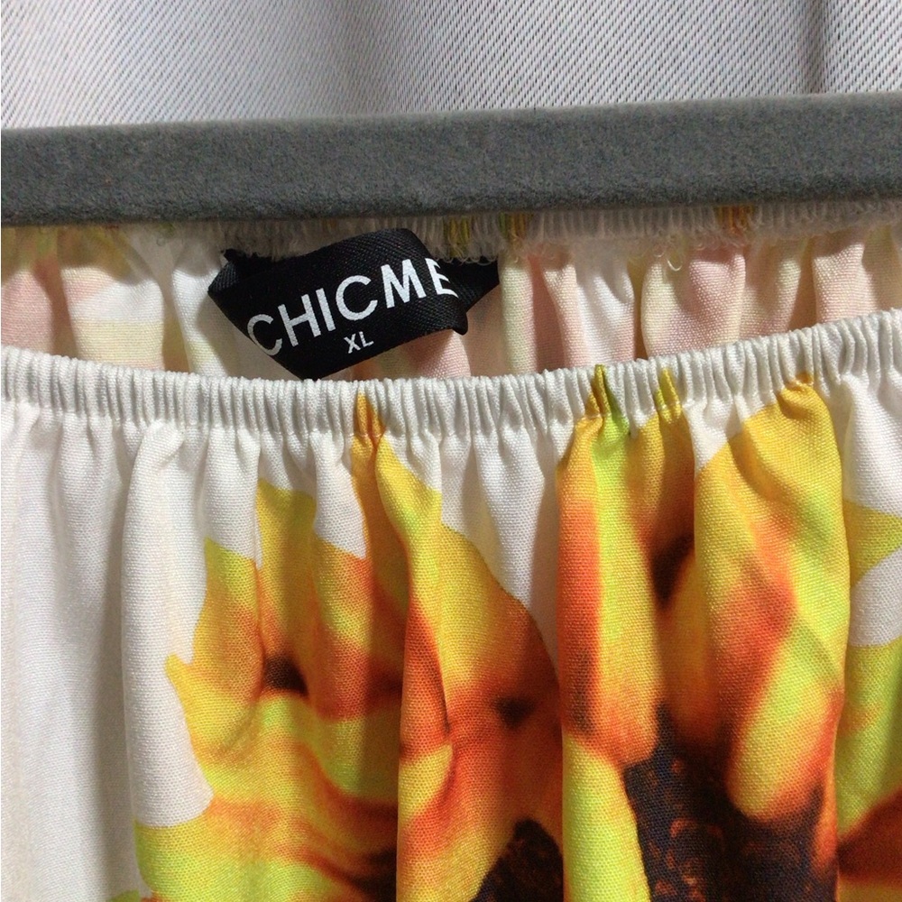 Chic Me Sunflower Dress size xl.
